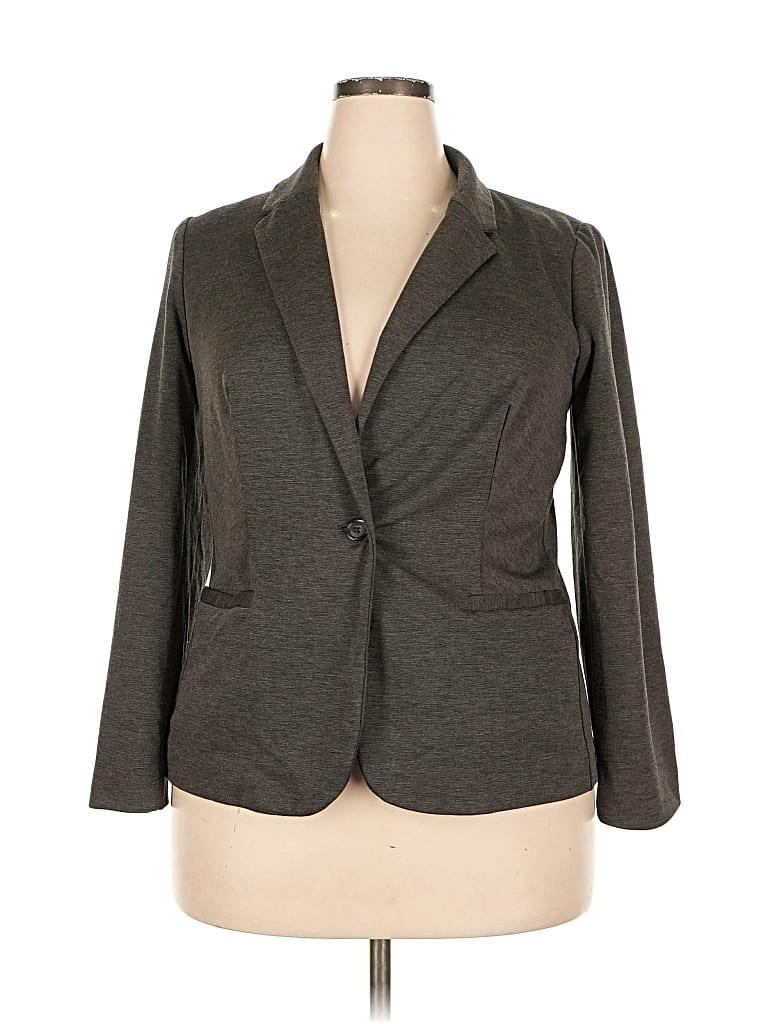 GEORGE Pre-owned Blazer Jacket In Gray