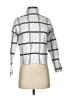 Max Studio Checkered-gingham White Turtleneck Sweater Size XS - photo 1