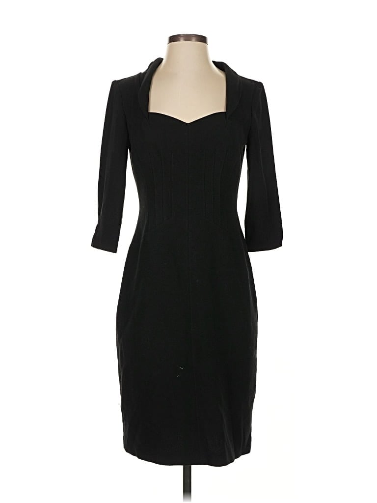 Pre-owned David Meister Cocktail Dress In Black