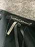 Luisa Cerano Solid Black Casual Dress Size 6 - photo 6