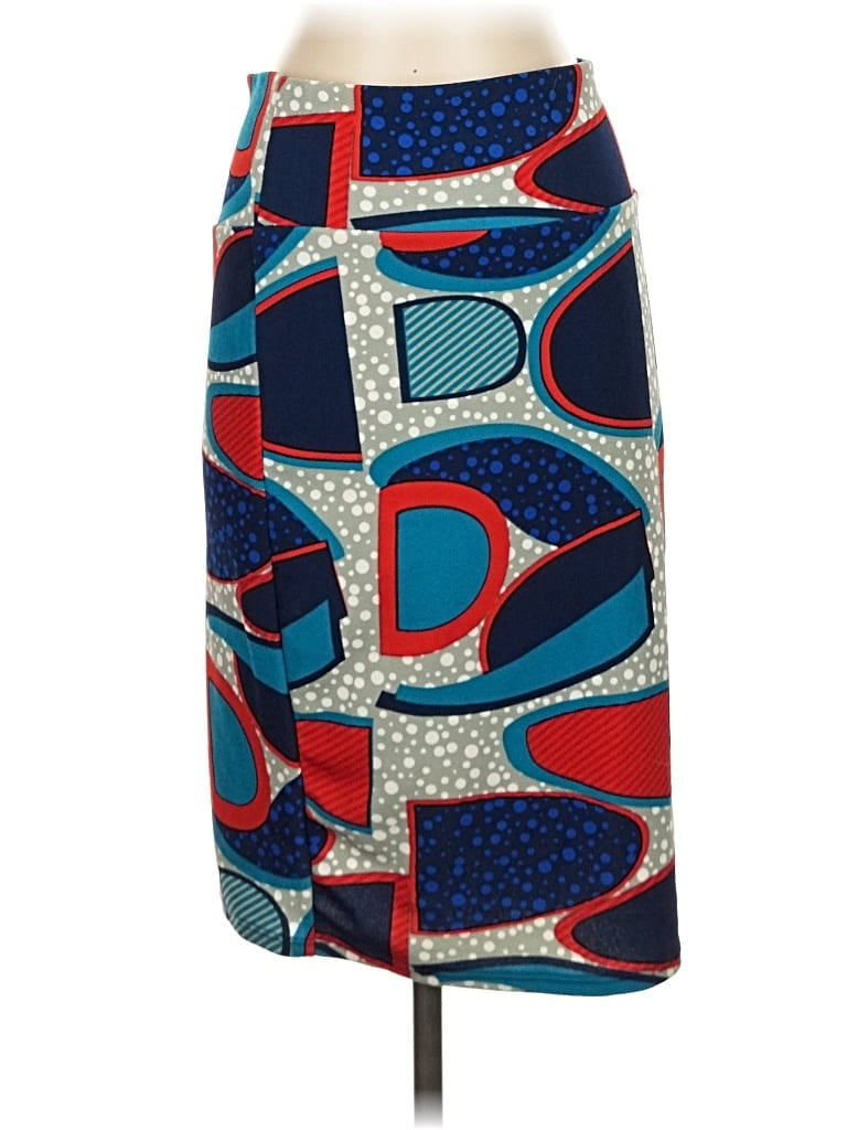 Lularoe Casual Skirt In Blue