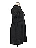 Bebop Solid Black Casual Dress Size XL - photo 4