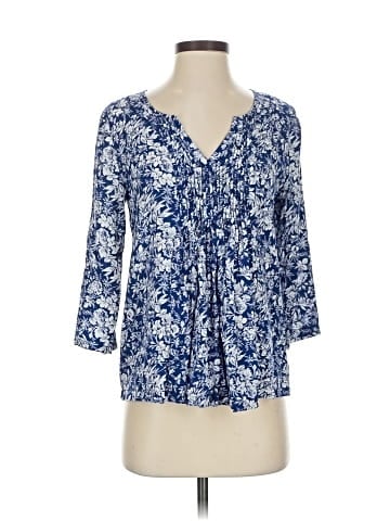 Skies Are Blue 3/4 Sleeve Blouse (view 1)