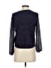 Madewell 100% Polyester Polka Dots Blue 3/4 Sleeve Blouse Size XS - photo 2