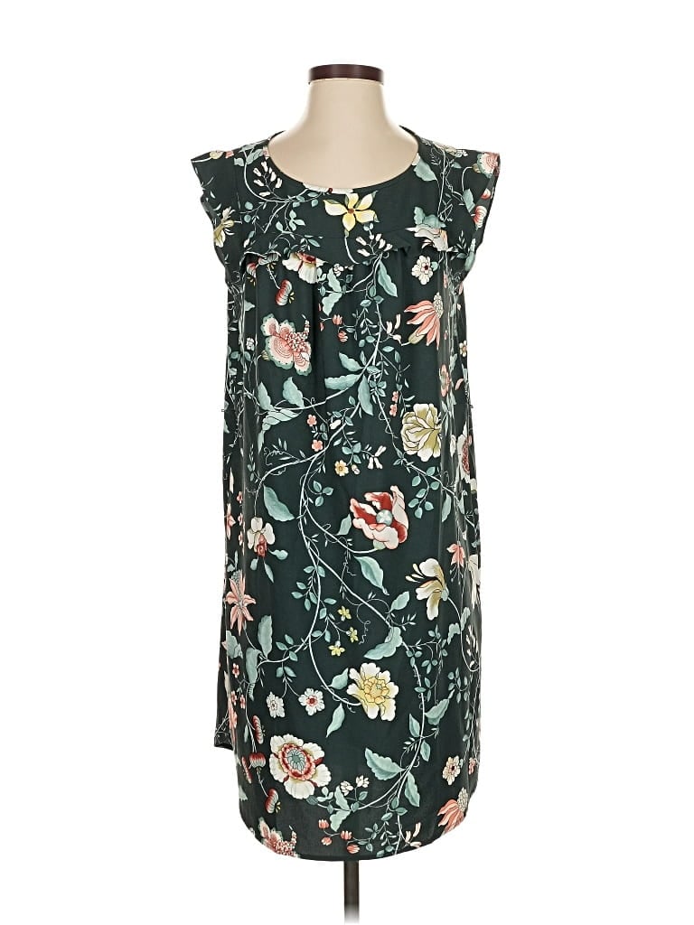 Pre-owned Ann Taylor Loft Outlet Casual Dress In Blue