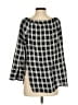 Rag & Bone 100% Cotton Black 3/4 Sleeve Blouse Size S - photo 2