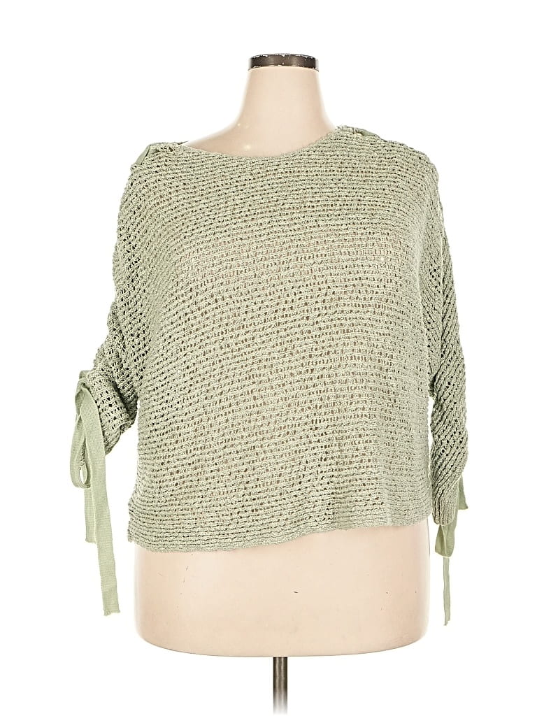 REWIND Pre-owned Pullover Sweater In Green