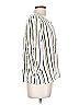 Como Blu 100% Rayon Stripes White 3/4 Sleeve Blouse Size L - photo 4