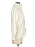 Grace 100% Acrylic Ivory Turtleneck Sweater Size S - photo 4