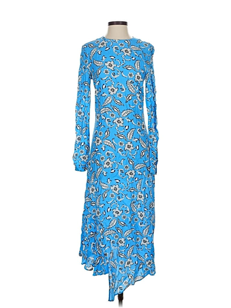 Pre-owned H&m Casual Dress In Blue