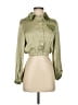 Elliatt Green Long Sleeve Blouse Size S - photo 1