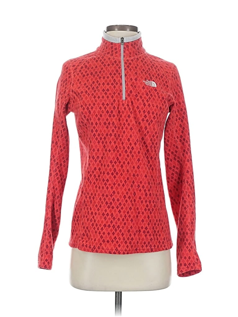 Pre-owned The North Face Pullover Sweater In Red