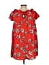 Atmosphere 100% Polyester Red Casual Dress Size 10 - photo 2