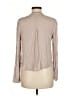 Floreat 100% Rayon Tan Long Sleeve Blouse Size 6 - photo 2