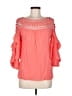 Esley Pink 3/4 Sleeve Blouse Size M - photo 1