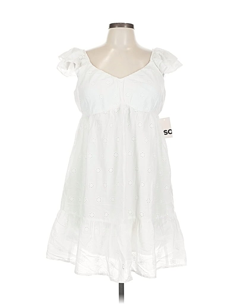 Sonoma Goods For Life Casual Dress In White
