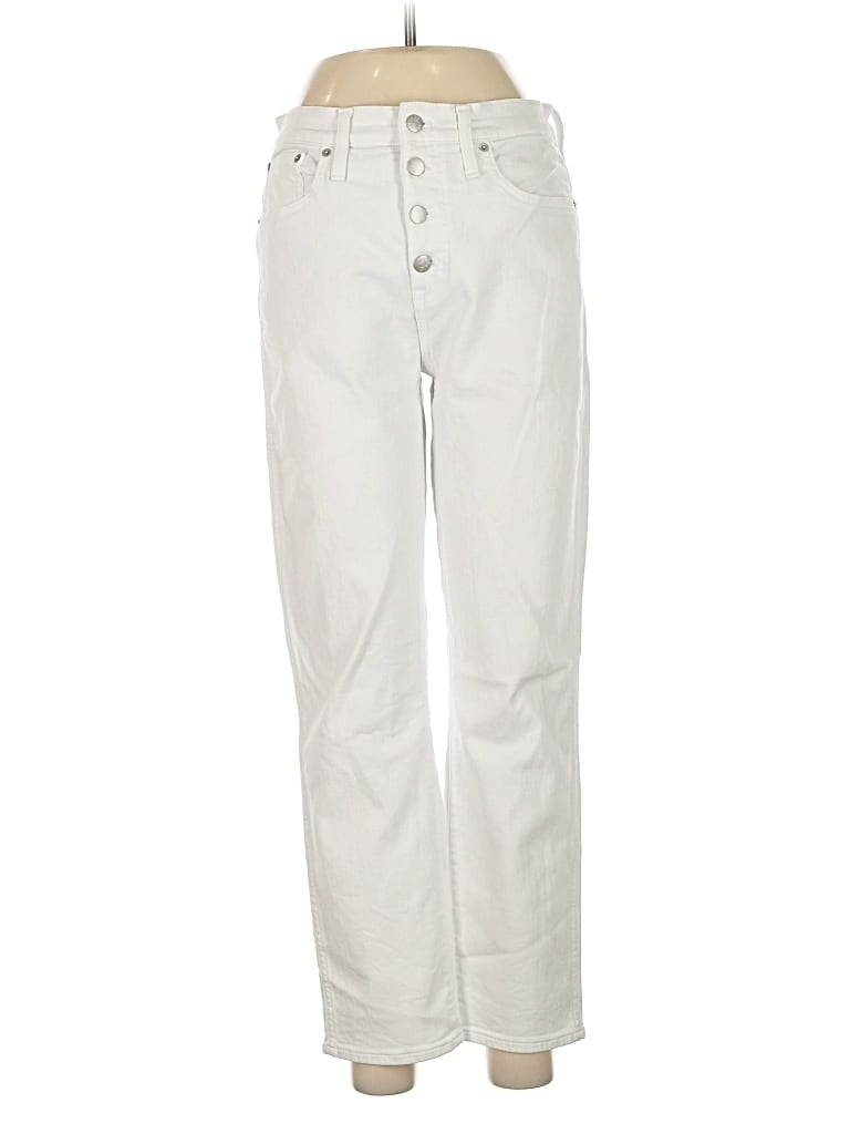 Pre-owned J.crew Factory Store Jeans In White