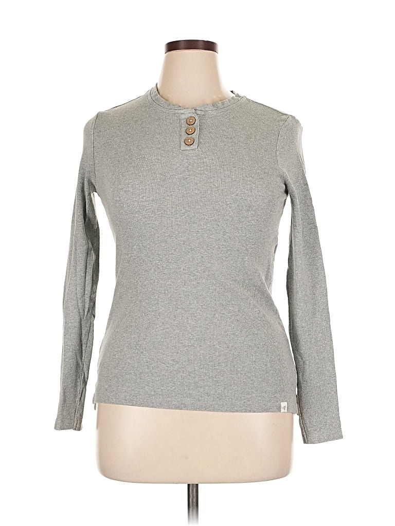 Pre-owned Burt's Bees Baby Pullover Sweater In Gray