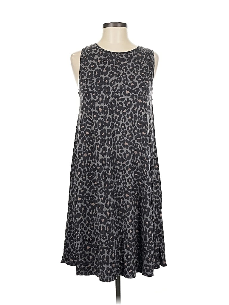 Pre-owned Ann Taylor Loft Outlet Casual Dress In Gray