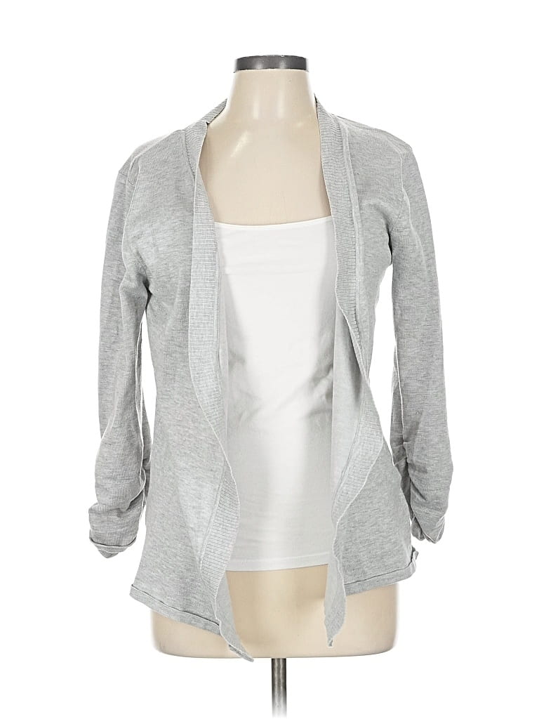 PREMISE STUDIO Pre-owned Cardigan Sweater In Gray