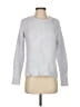 Ellen Tracy Metallic Silver Pullover Sweater Size S - photo 1