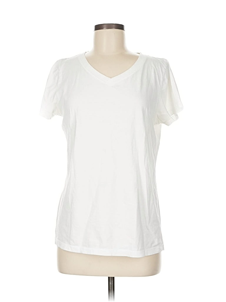 Pre-owned Assorted Brands Short Sleeve T-shirt In White