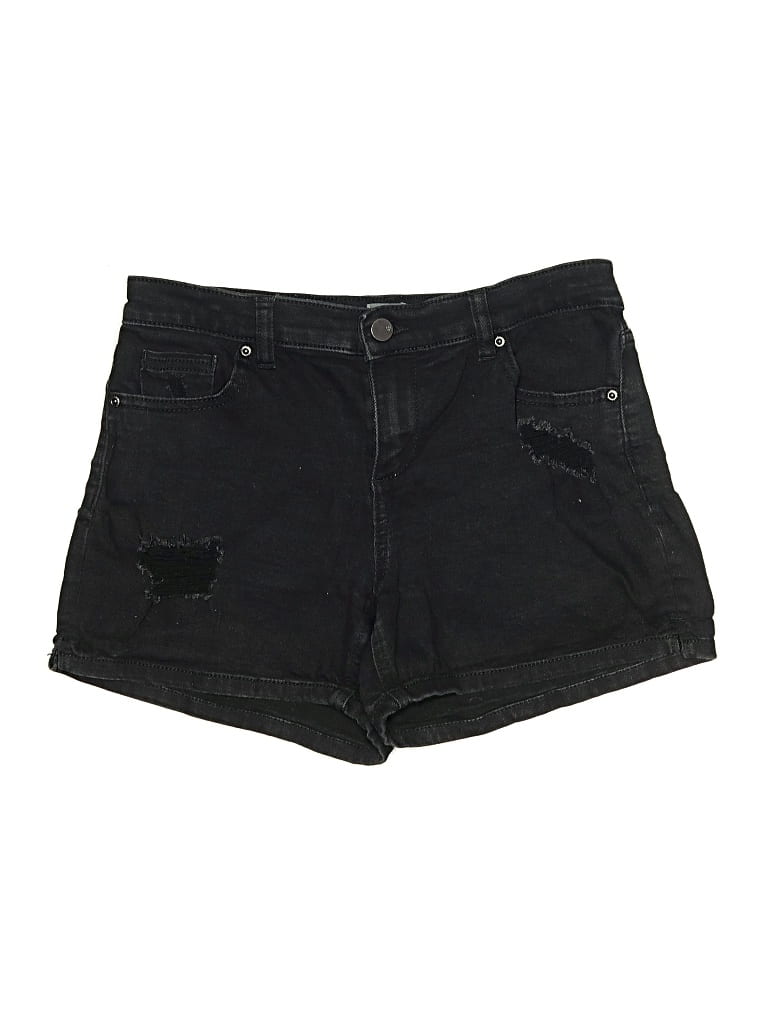 Pre-owned Soho Jeans New York & Company Denim Shorts In Black