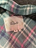 Rails 100% Rayon Plaid Teal Long Sleeve Button-Down Shirt Size S - photo 7