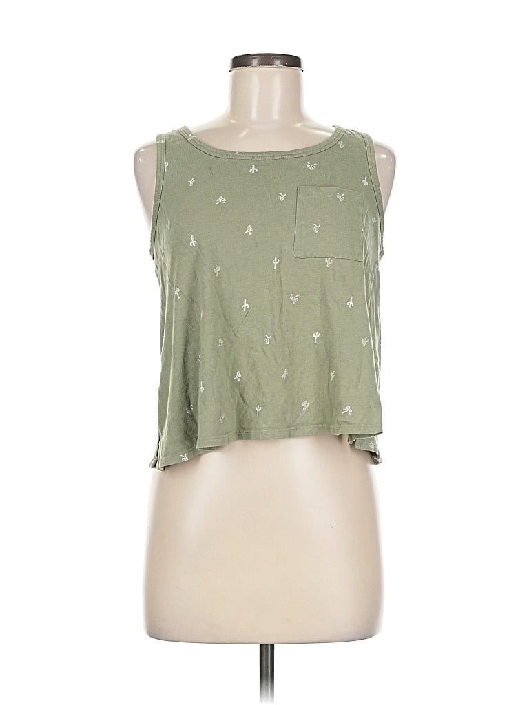 Pre-owned Arizona Jean Company Sleeveless T-shirt In Green