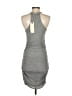 Lanston Solid Gray Casual Dress Size S - photo 2