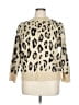 Unbranded 100% Acrylic Animal Print Tan Pullover Sweater Size 1X - photo 1