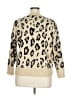 Unbranded 100% Acrylic Animal Print Tan Pullover Sweater Size 1X - photo 2