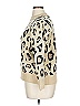 Unbranded 100% Acrylic Animal Print Tan Pullover Sweater Size 1X - photo 5