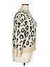 Unbranded 100% Acrylic Animal Print Tan Pullover Sweater Size 1X - photo 4