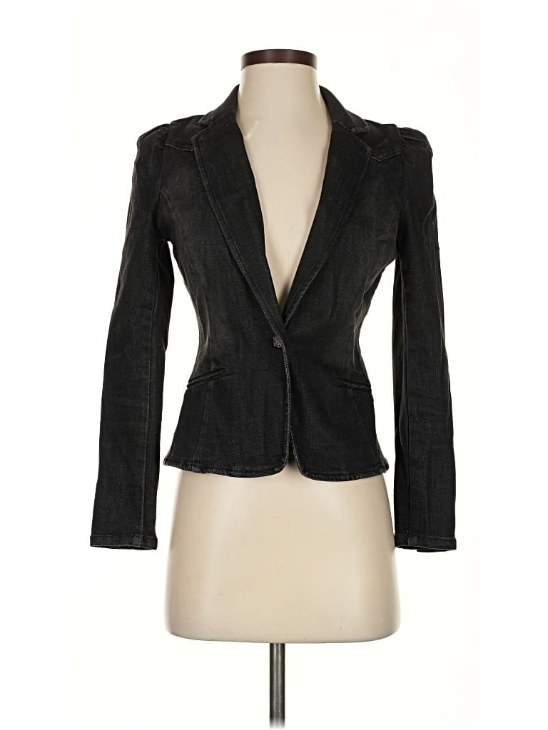 INC INTERNATIONAL CONCEPTS Pre-owned Blazer Jacket In Black