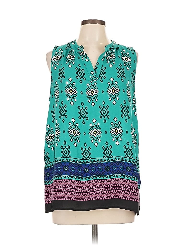 Pre-owned Alice Blue Sleeveless Blouse In Blue