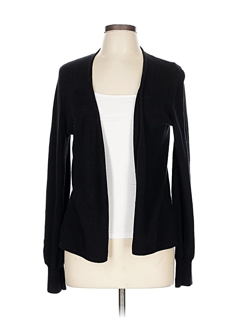 Pre-owned Verve Ami Cardigan Sweater In Black