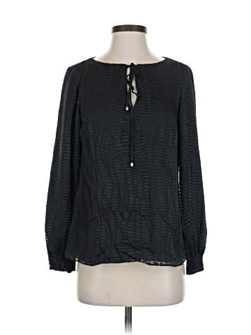 Alice & Trixie Long Sleeve Silk Top (view 1)