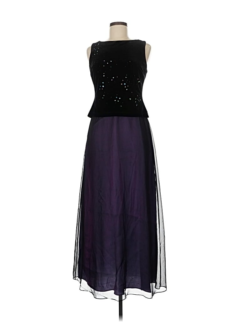 Pre-owned J.r. Nites By Caliendo Cocktail Dress In Purple