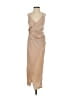 Donna Mizani 100% Polyester Tan Cocktail Dress Size S - photo 1