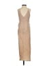 Donna Mizani 100% Polyester Tan Cocktail Dress Size S - photo 2