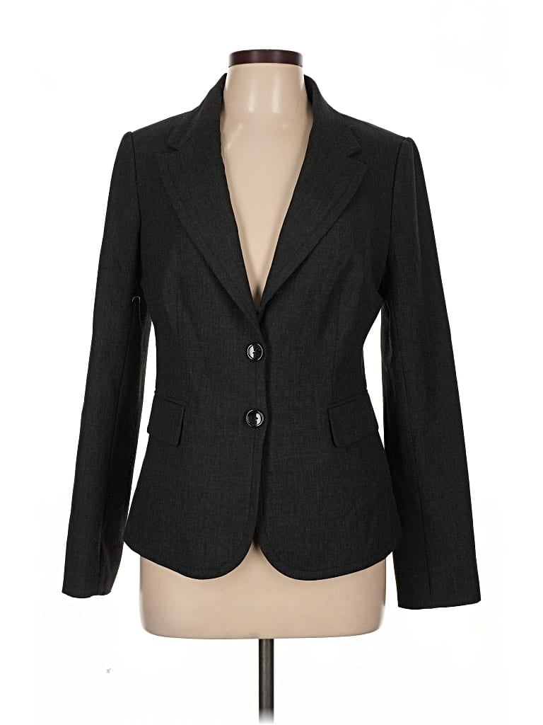Pre-owned The Limited Blazer Jacket In Gray
