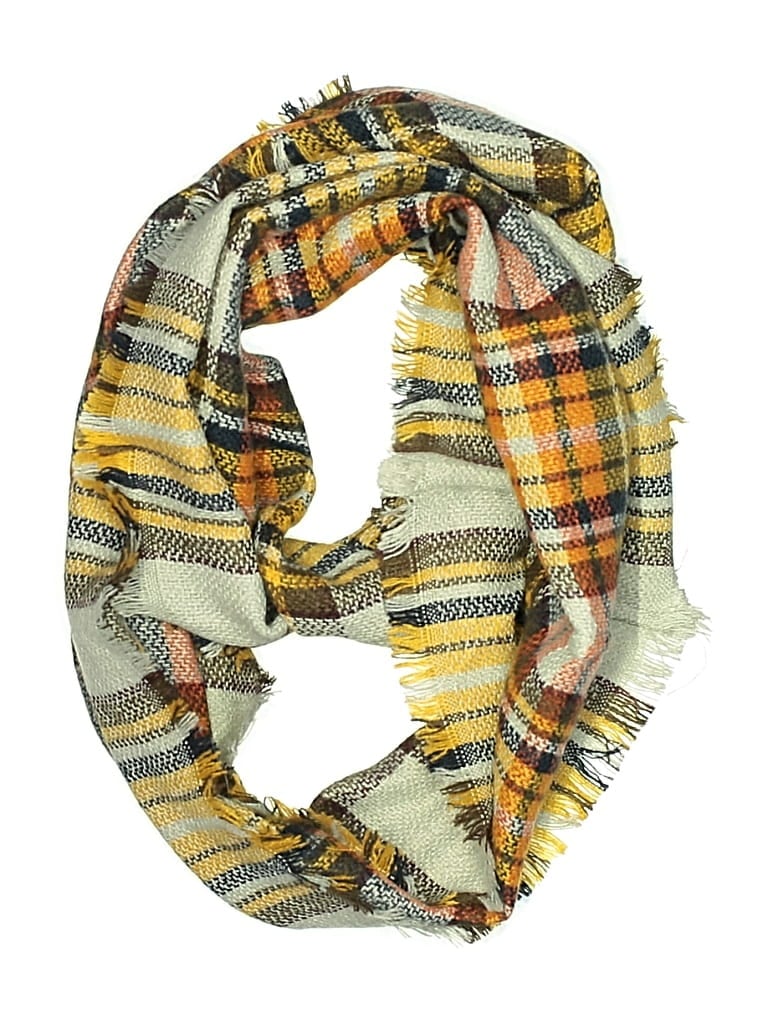 Pre-owned Unbranded Scarf In Yellow