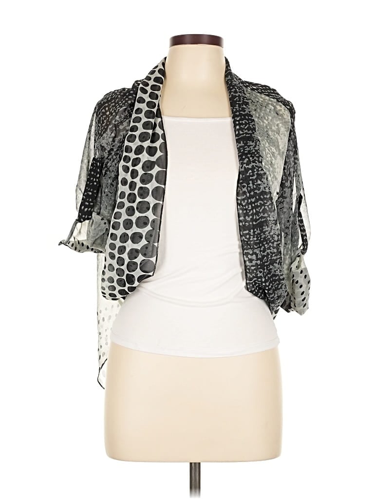 Pre-owned Assorted Brands Kimono In Silver