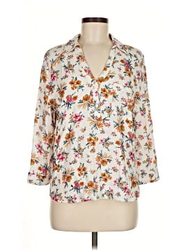 Zara Basic 3/4 Sleeve Blouse