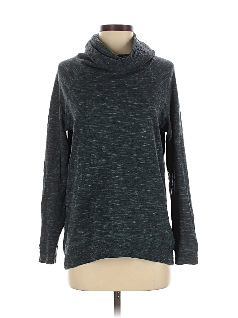 LOU & GREY Pre-owned Turtleneck Sweater In Gray