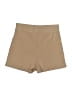 Zara Solid Tan Shorts Size M - photo 2