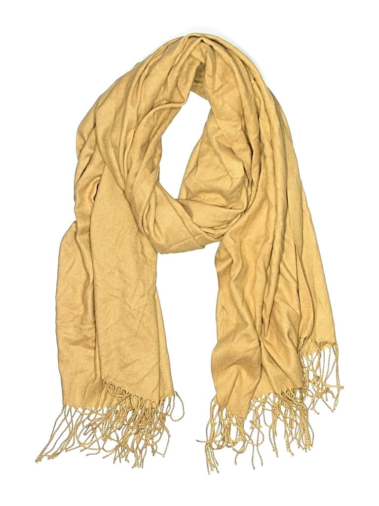 Pre-owned Unbranded Scarf In Brown