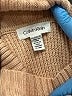 Calvin Klein 100% Acrylic Tan Turtleneck Sweater Size XS - photo 7