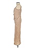 Donna Mizani 100% Polyester Tan Cocktail Dress Size S - photo 5